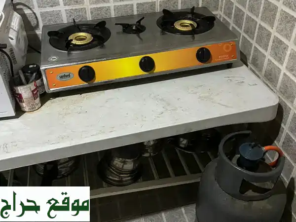 فرصة لا تعوض: طقم مطبخ متكامل للبيع بالمنقف - موقد...