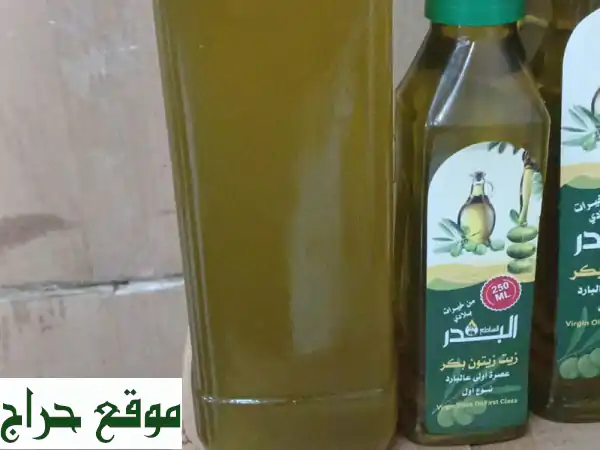 زيت زيتون سوري فلسطيني بكر ممتاز - أصلي معصور...