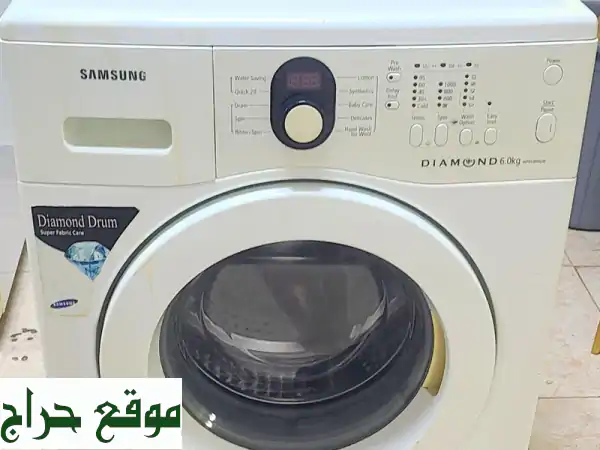 غسالة سامسونج دياموند 6 كجم - كالجديدة! ✨