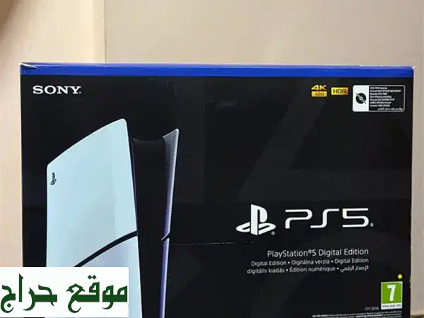 PlayStation 5 Slim مستعملة بحالة ممتازة - سنة استخدام فقط!
