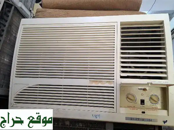 مكيف بارد بيرال وندو 2 طن - حالة ممتازة + ضمان 3...