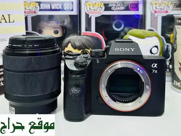 كاميرا Sony احترافية - عدسة Kit + فلتر + بطارية -...