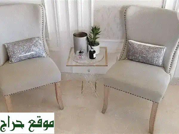 طقم طاولات طعام فاخر - 8 كراسي مريحة للغاية...