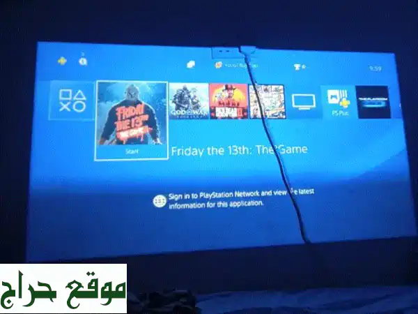بلايستيشن 4 (PS4) بحالة ممتازة + 9 ألعاب + 3 يد تحكم!