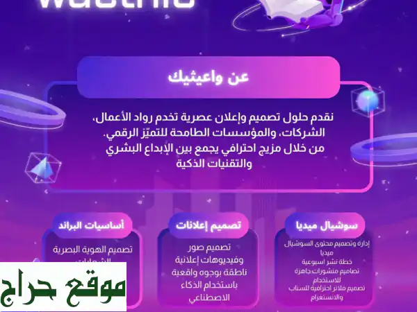 فيديوهات إعلانية واقعية بذكاء اصطناعي + تصميم...