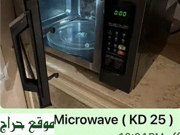 فرن مايكروويف توشيبا شبه جديد بسعر لا يقاوم! (عرض محدود)