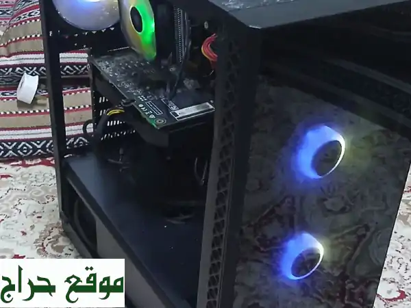 كمبيوتر ألعاب متكامل - جاهز للعب! (i5 7600, GTX 1050 Ti, 16GB RAM)