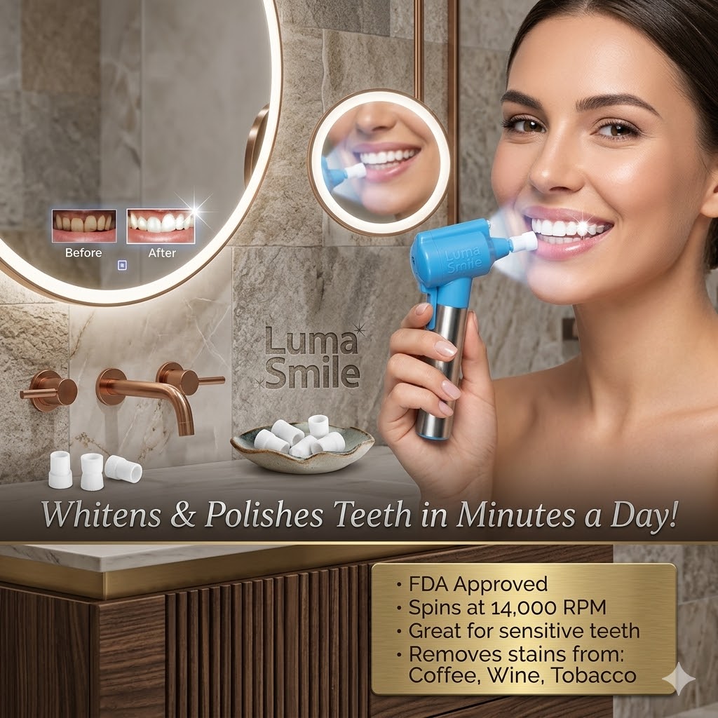 ابتسامة نجوم السينما في منزلك مع luma smile