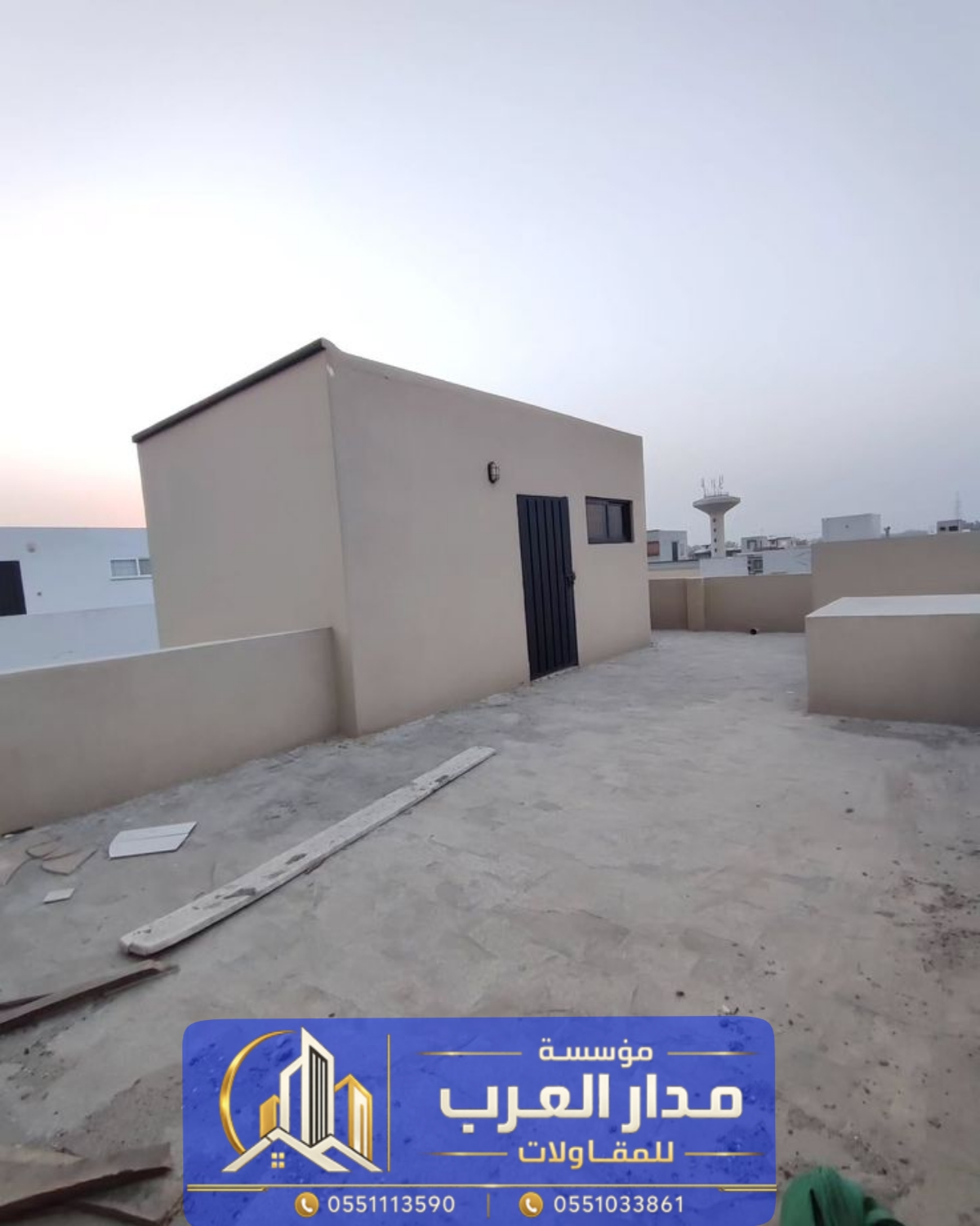 بناء ملاحق خارجية اسمنت بورد بالرياض | مؤسسة مدار العرب