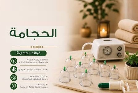 حجامة إسلامية طبية - 12 قطعة لامتصاص السموم