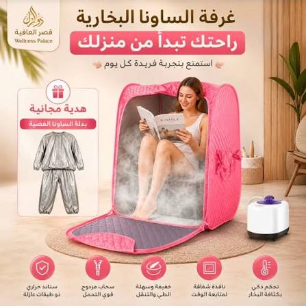  🔥 غرفة الساونا المنزلية للاسترخاء والراحة في بيتك