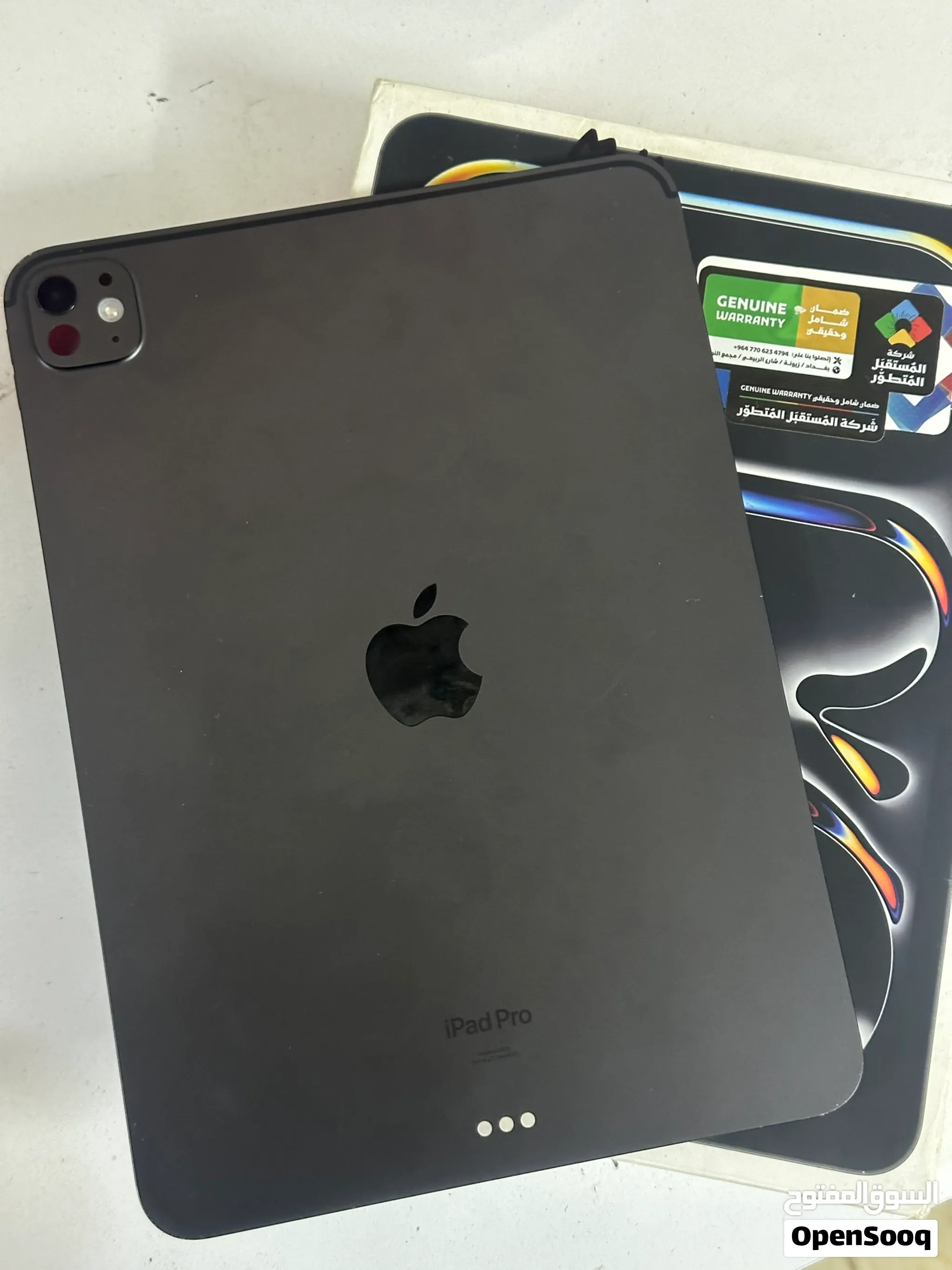 ipad11prom4 256 بطارية 91 عدد الدورات 189 كارتون+شاحن