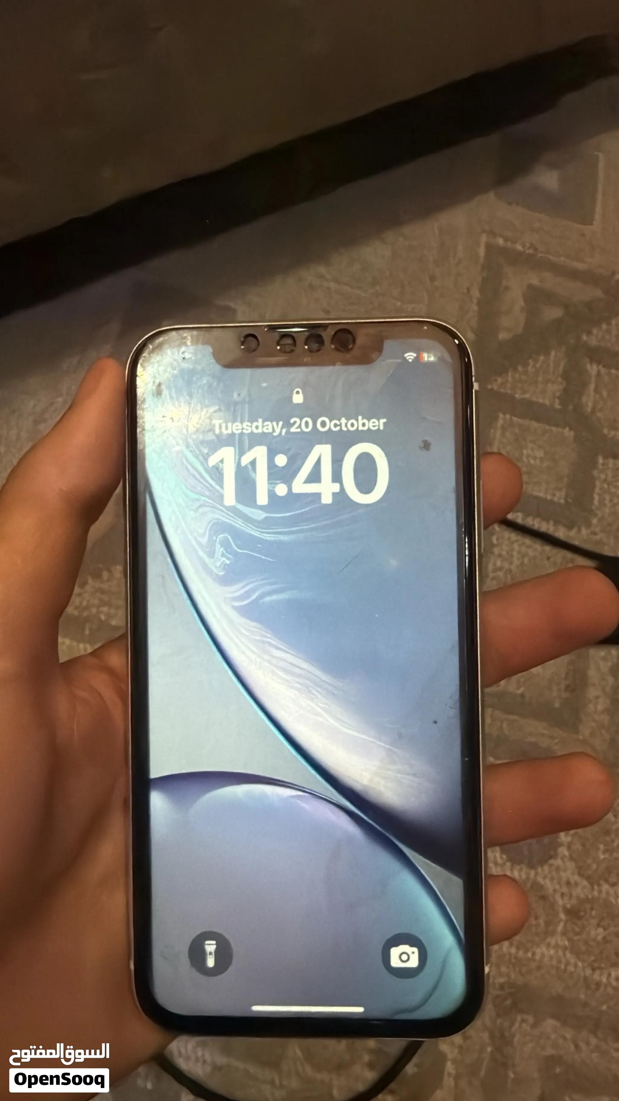 ايفون XR نظيف ابيض