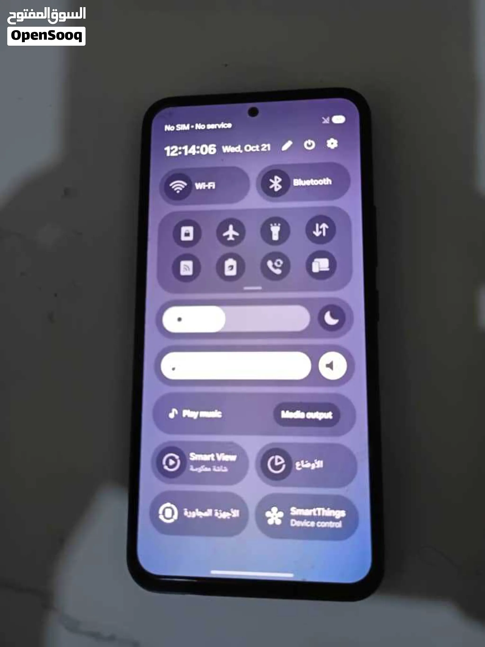 *للبيع Galaxy A54 5G وكالة وارد السعودية* يدعم شرائح الفولتي يعني في عدن يدعم فقط شريحة 71 وعدن نت