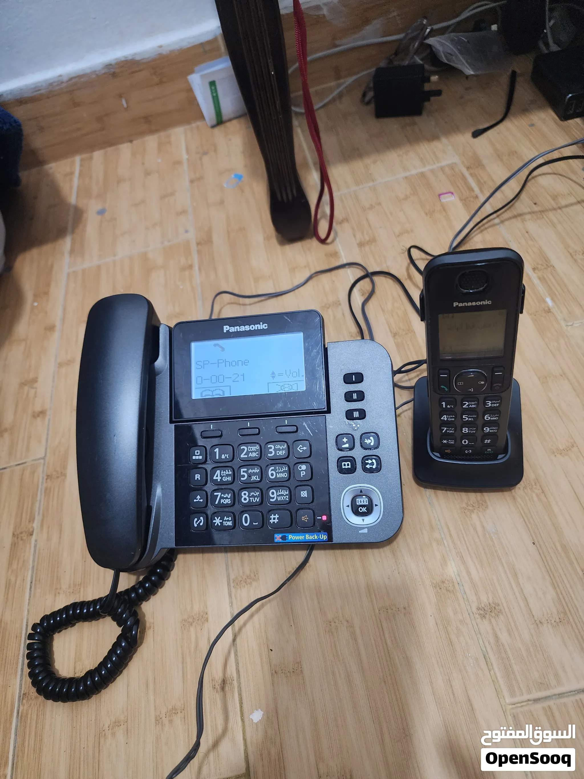 تليفون ارضي و لا سلكي بحالة جيدة land phone weirless