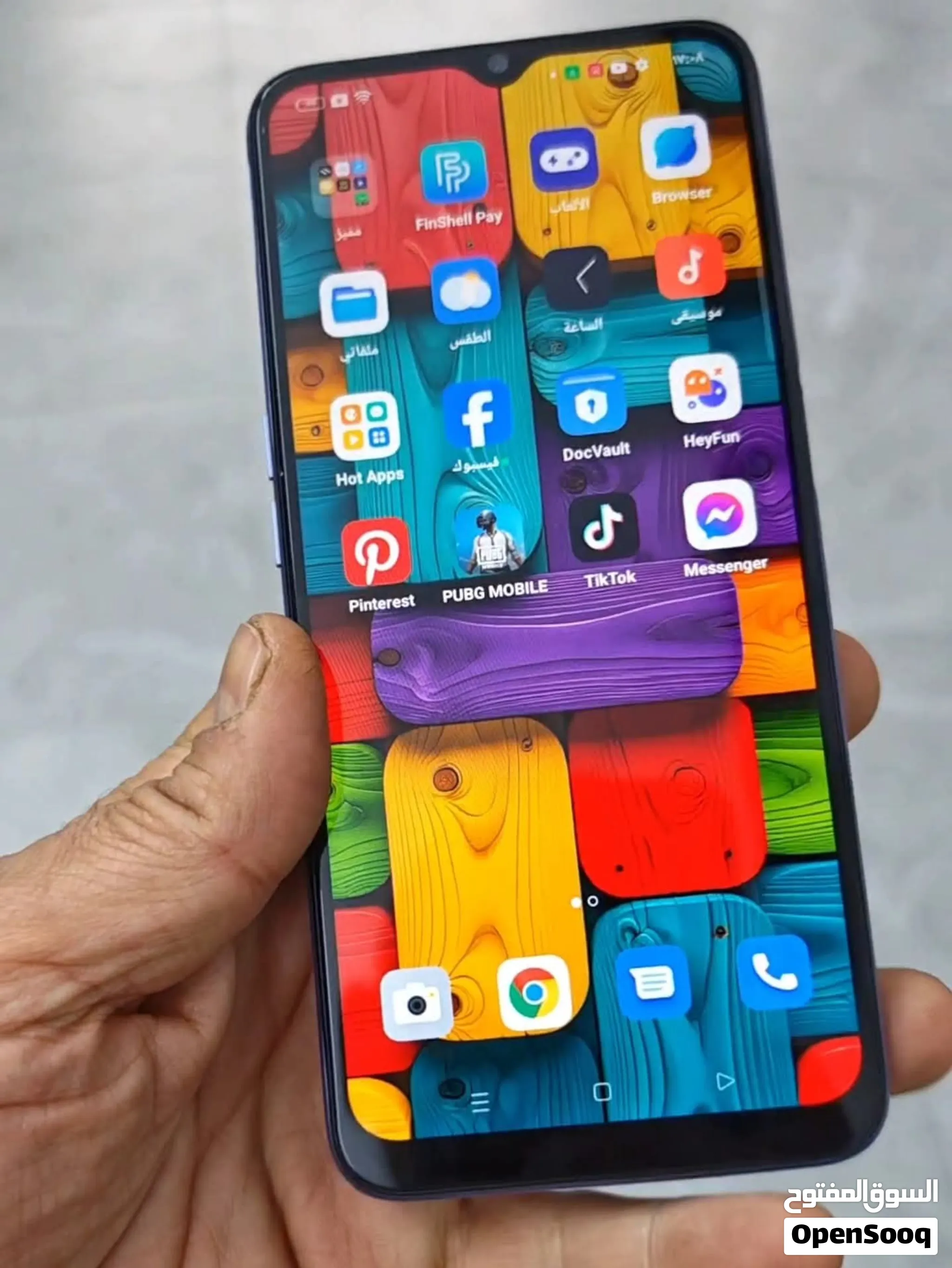 أوبو OPPO A56 5G ذاكرة 8/256 جيجا السعر 160 ألف دينار فقط نسخه 5G المواصفات: شاشة 6.5 إن