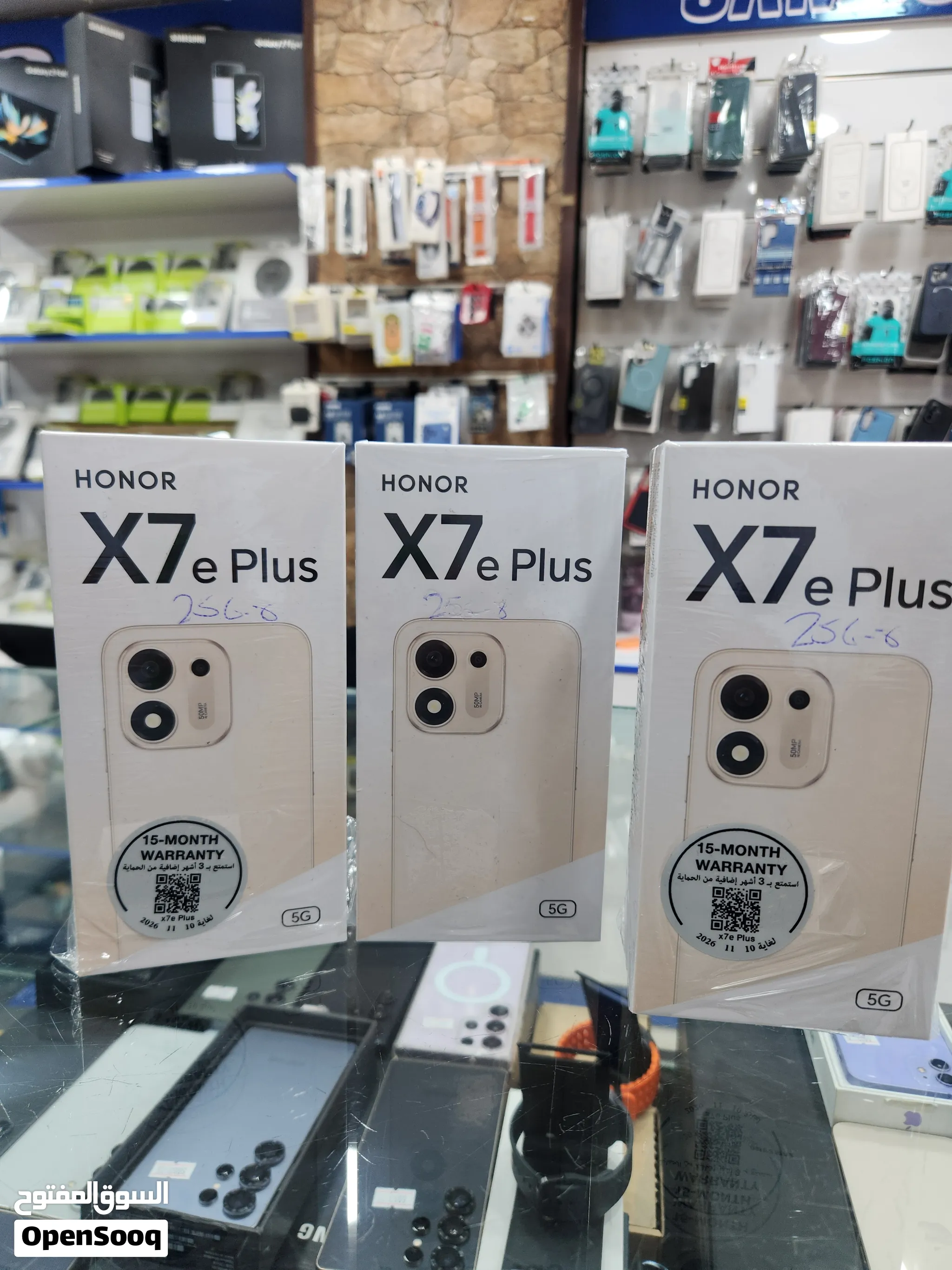 هونر x7e plus جديد كفالة الوكيل الرسمي بسعر مميز