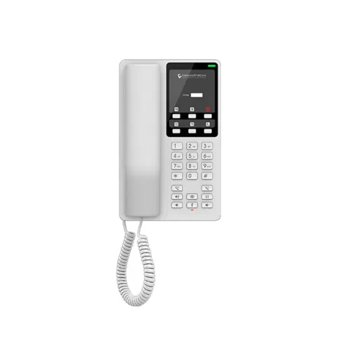 هاتف فندق جراند ستريم GHP620W مع Wi-Fi مزدوج النطاق ودعم PoE متاح الآن لدى مدن. يوفر هاتف الفندق جراند ستريم GHP620W وسيلة اتصال عملية 4