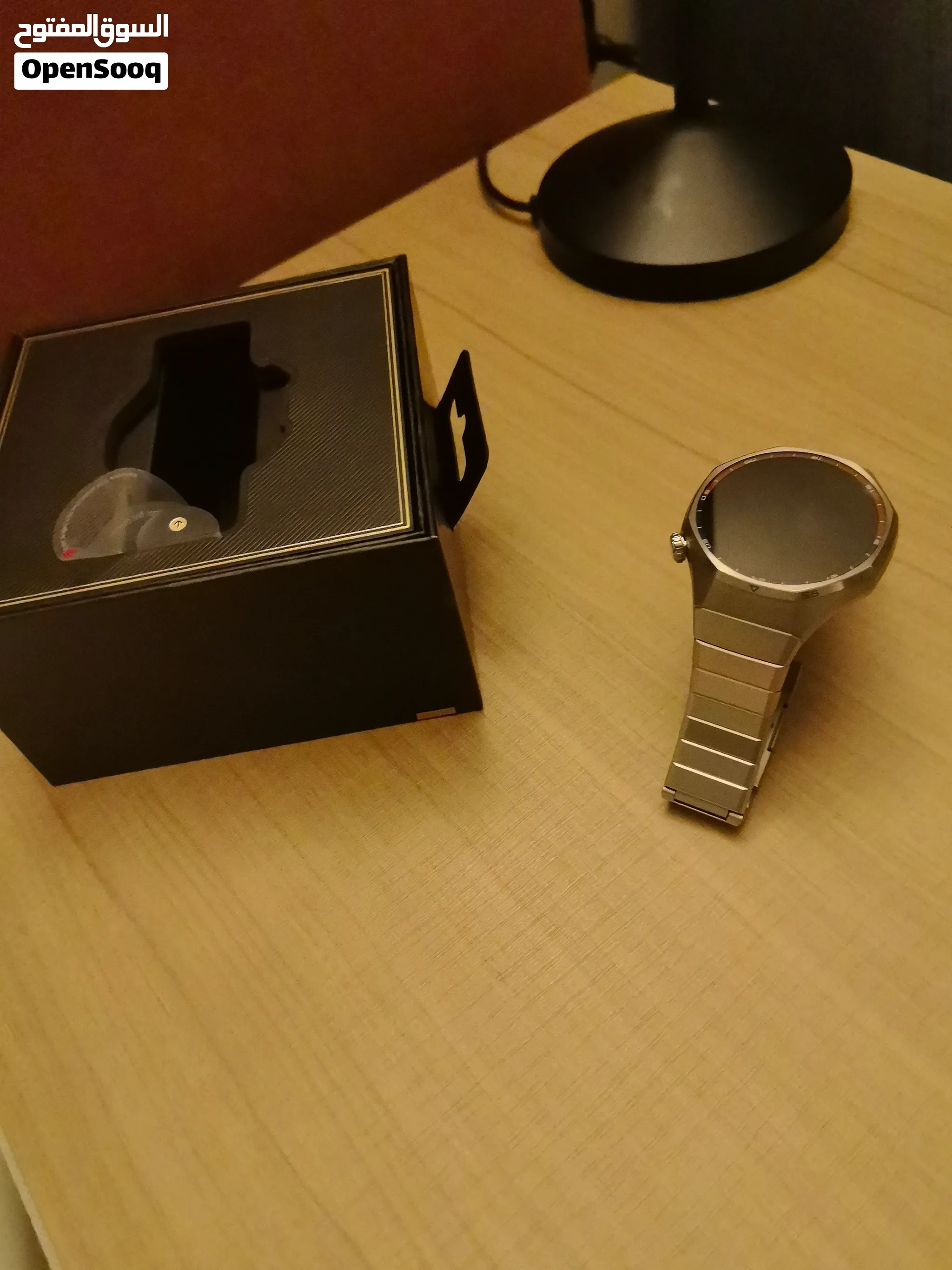 Silver Titanium Smart Watch, Huawei GT 6 pro