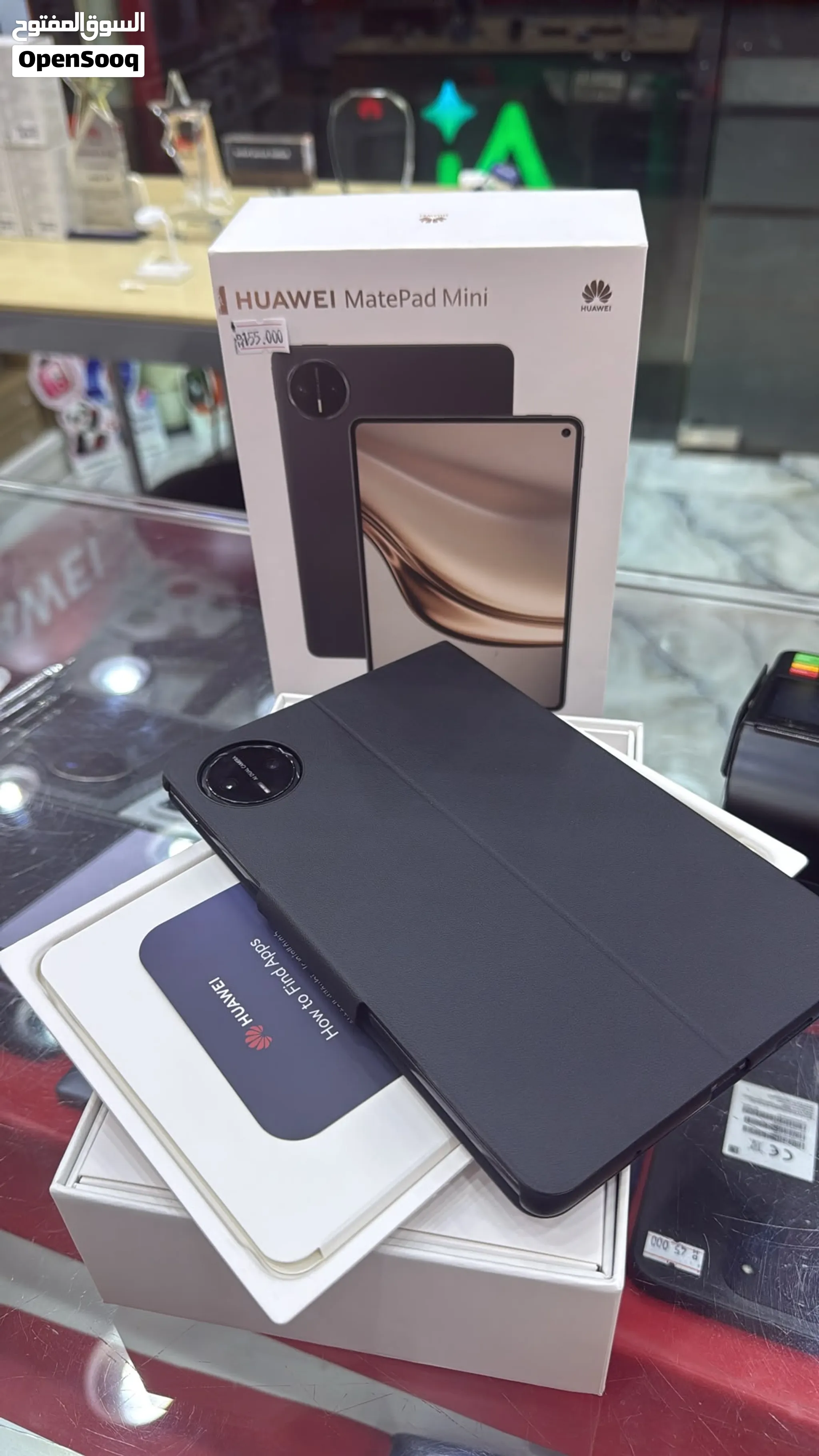 تاب HUAWEI Mate pad mini مستعمل معه جميع اغراضه بسعر ممتاز