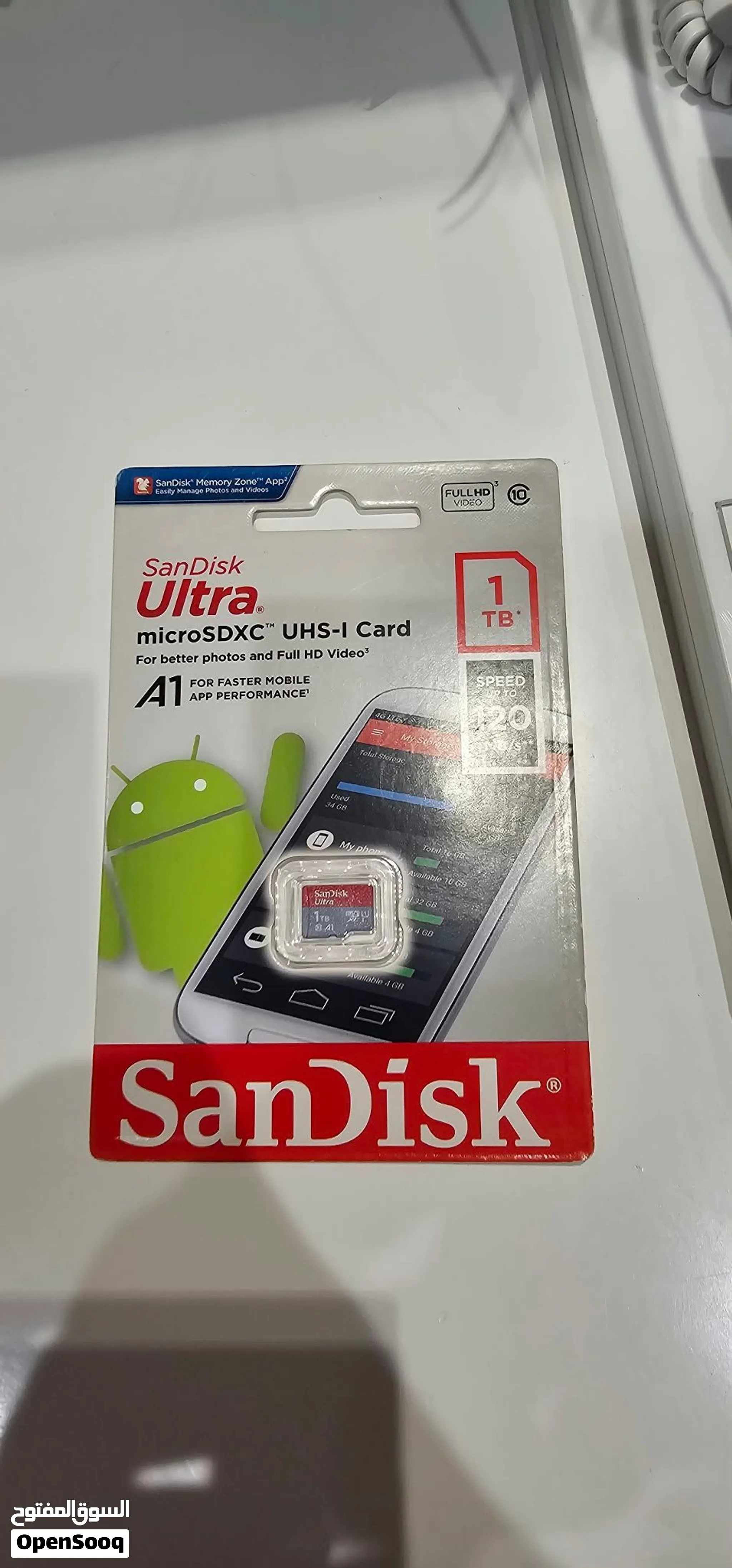 unopened sandisk ultra microsdxc uhs card 1tb