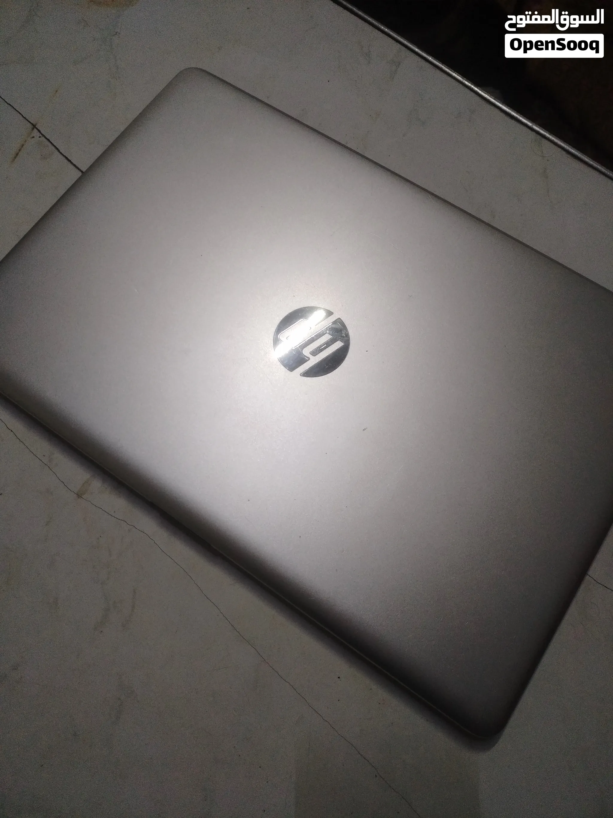 لابتوب HP نظيف جداً بحالة ممتازة (Core i7 جيل سابع / RAM 8 / SSD 256)