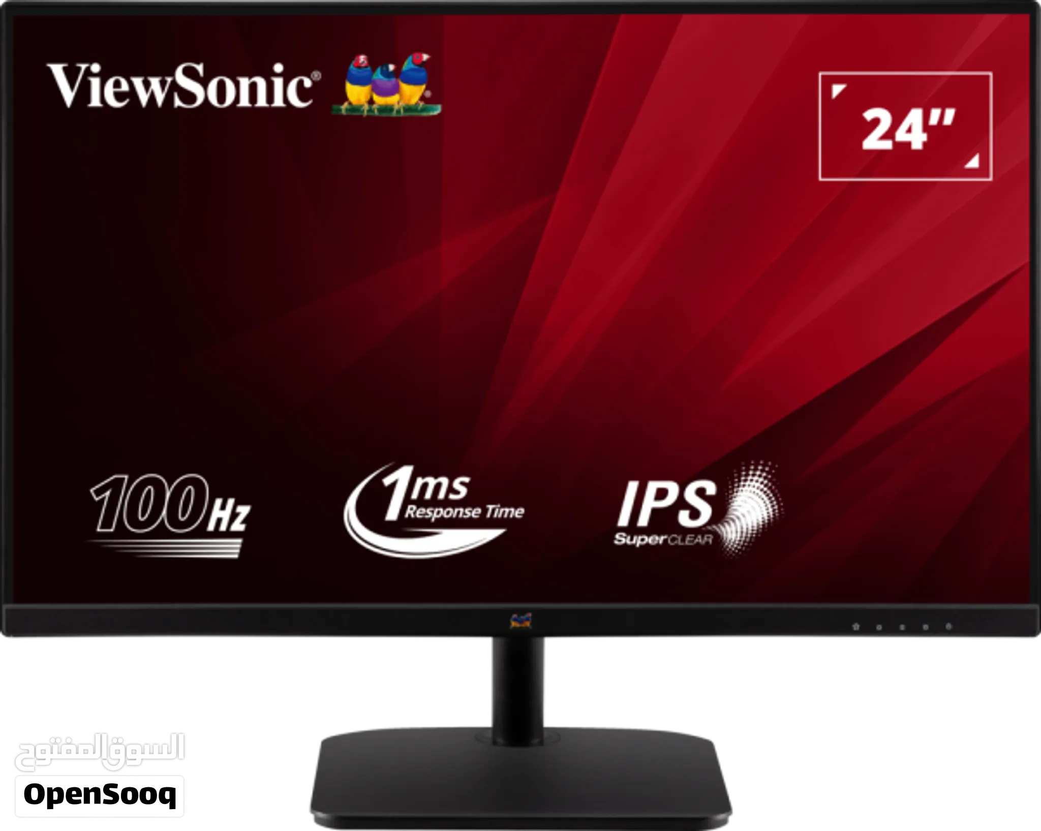 متوفر شاشات بسعر 200 شيكل or MAC وViewSonic حجم 24 بوصه تردد 100HZ مع سماعات ذاخليه