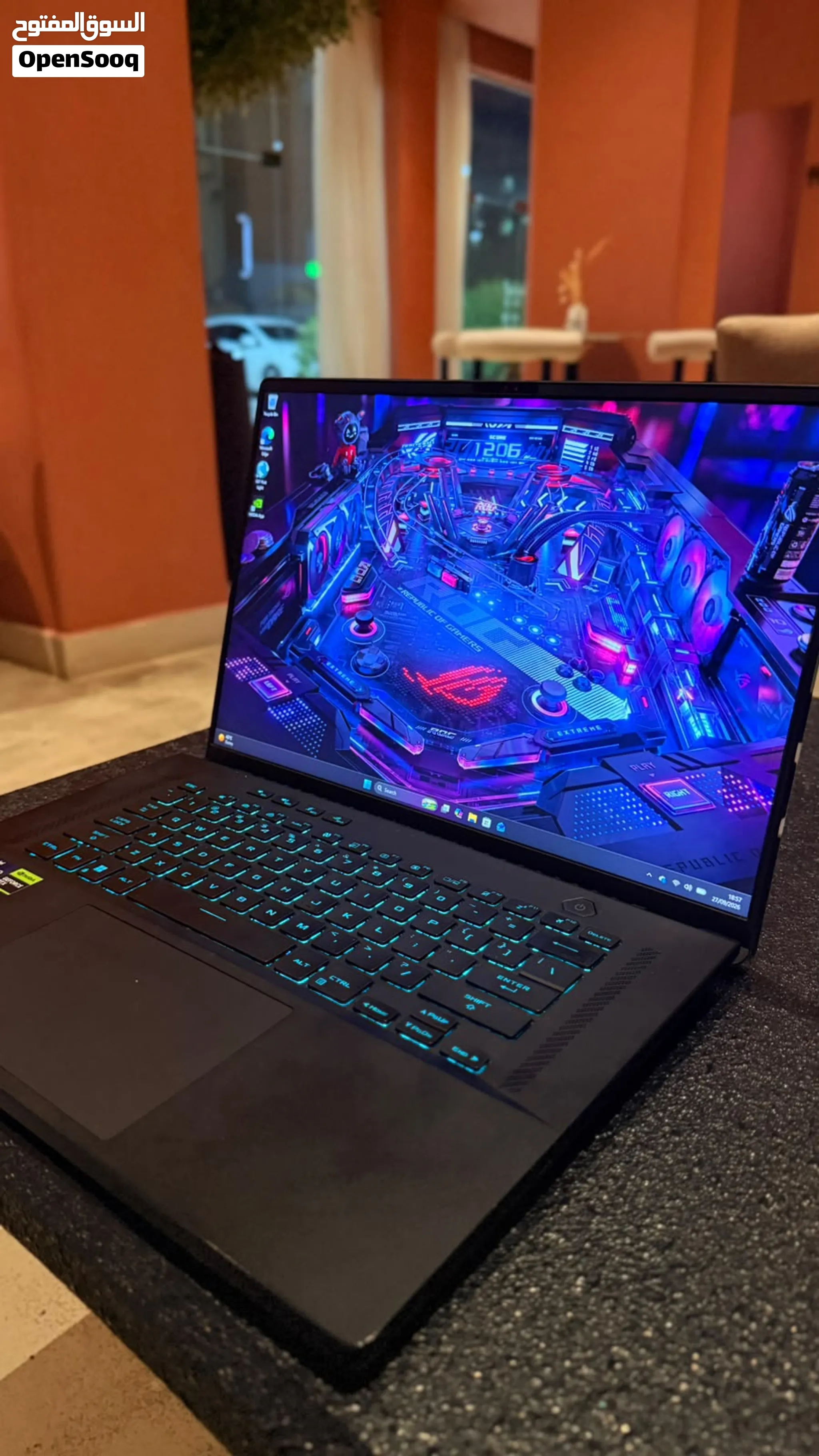 ASUS ROG Zephyrus SSD 1TB RTX 4070 لاب توب جيمنج قوي جداً