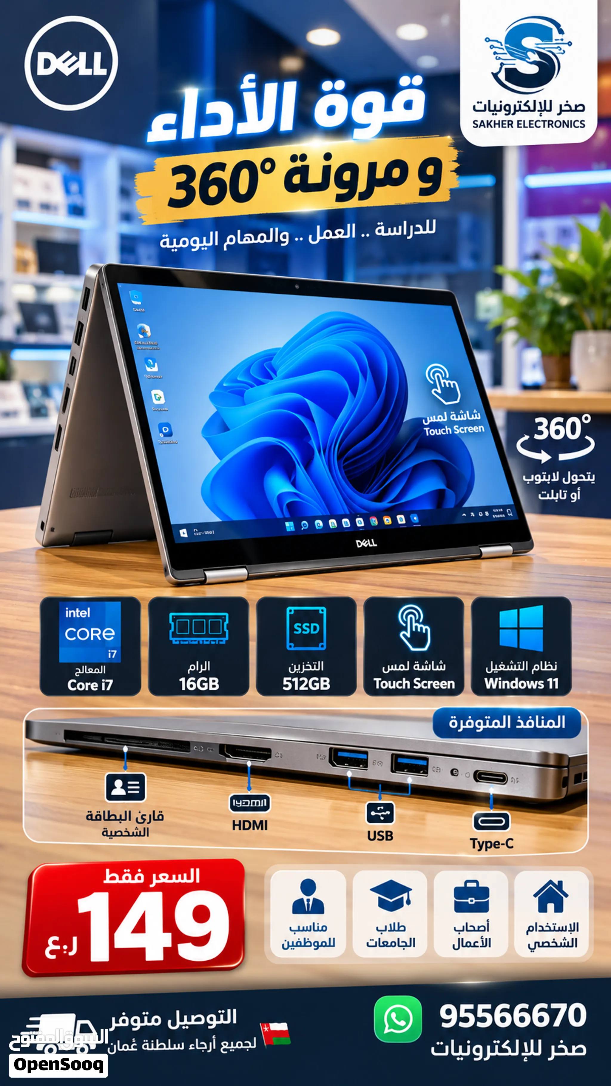 عروض قوية لابتوب ديل