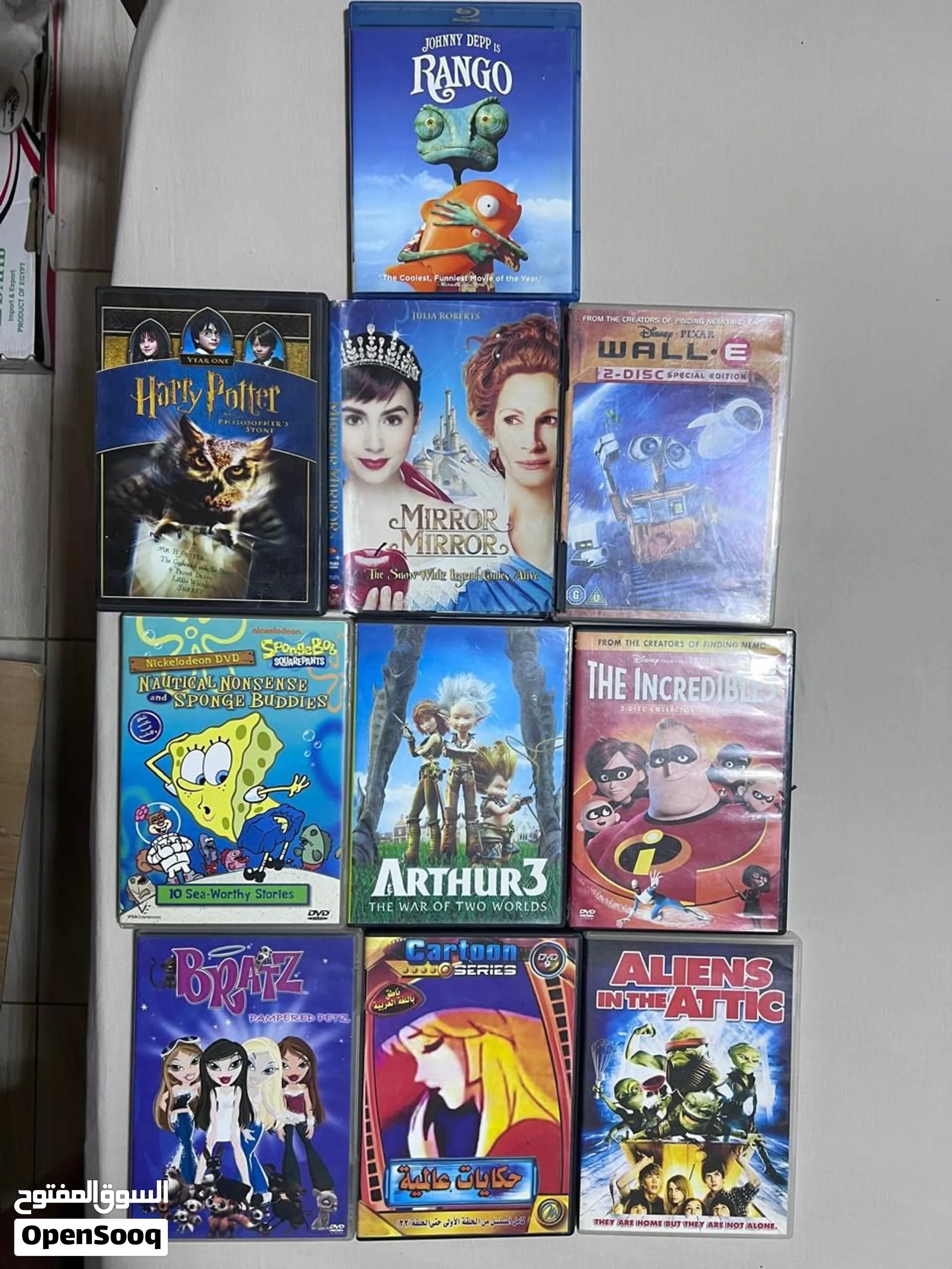 سيديهات أفلام كارتون للأطفال