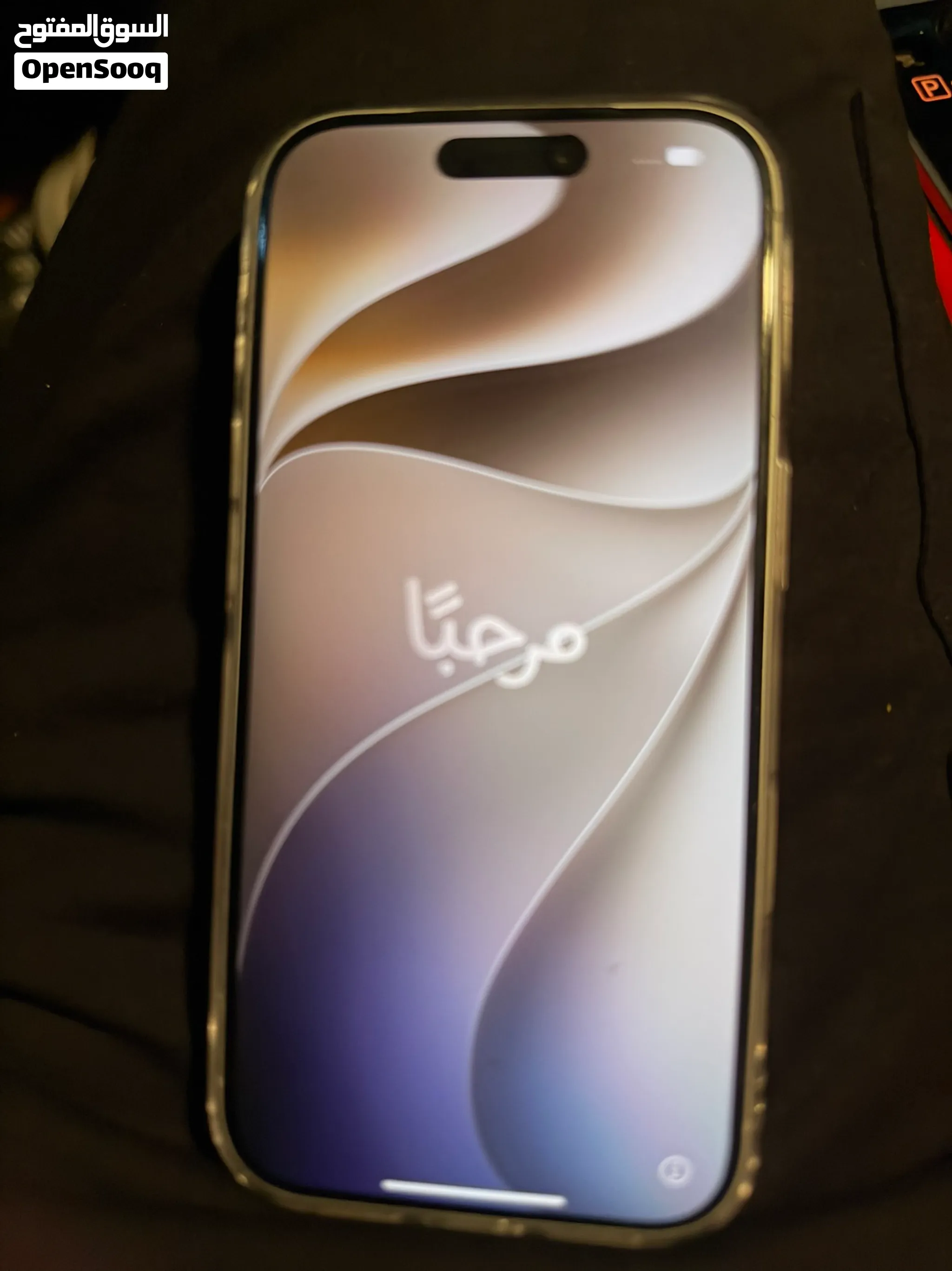 ايفون 17 برو ابيض باقي عليه ضمان