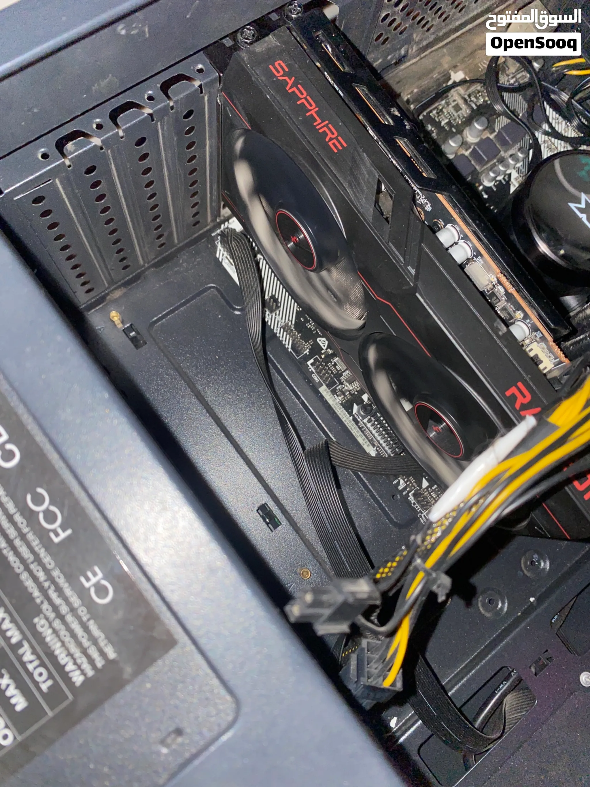 للبيع Rx 6600 8gb vram amd ساب فاير