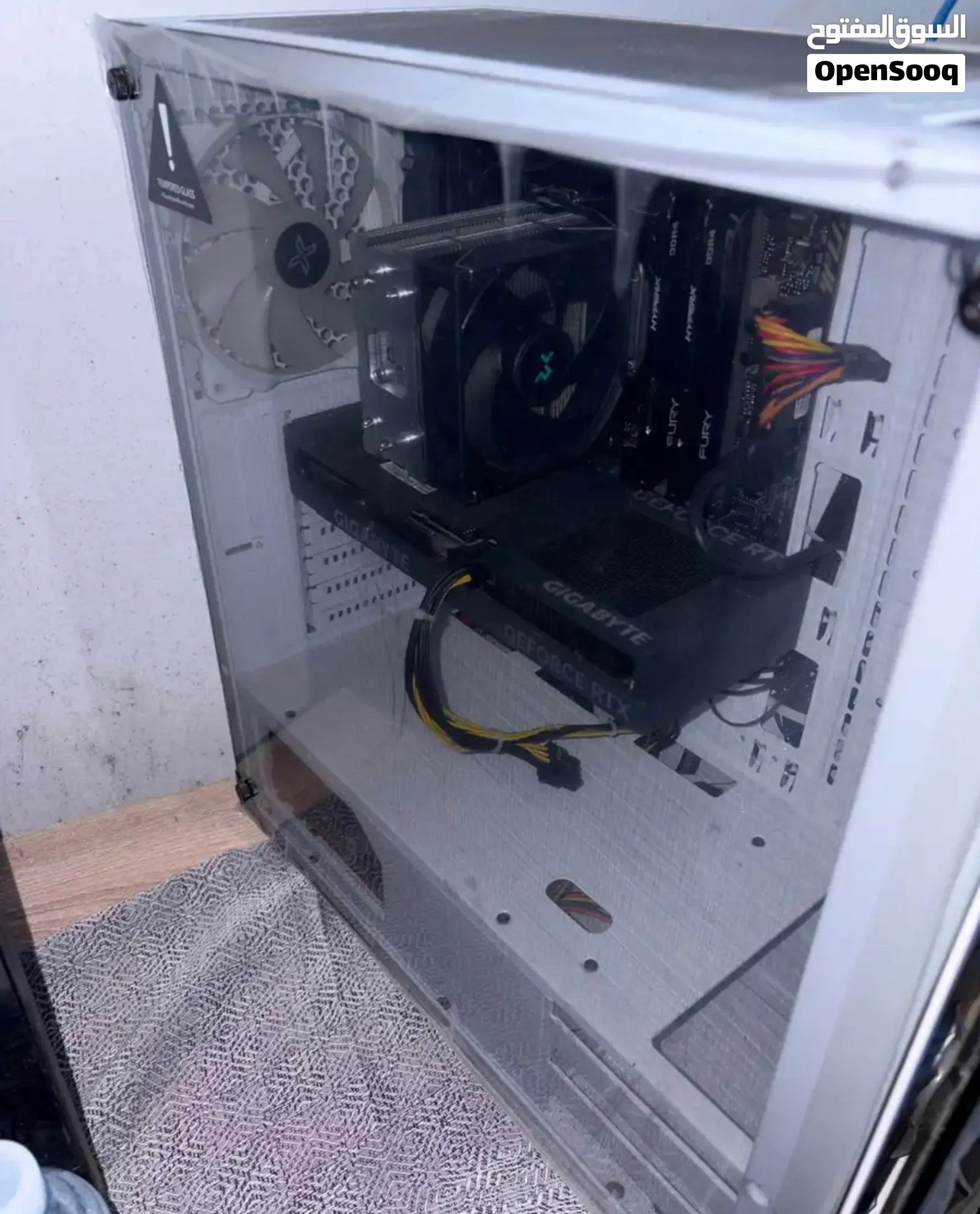 تجميعة كمبيوتر ألعاب RTX 4060 Ti + i5-12400F رام 16GB SSD 1TB