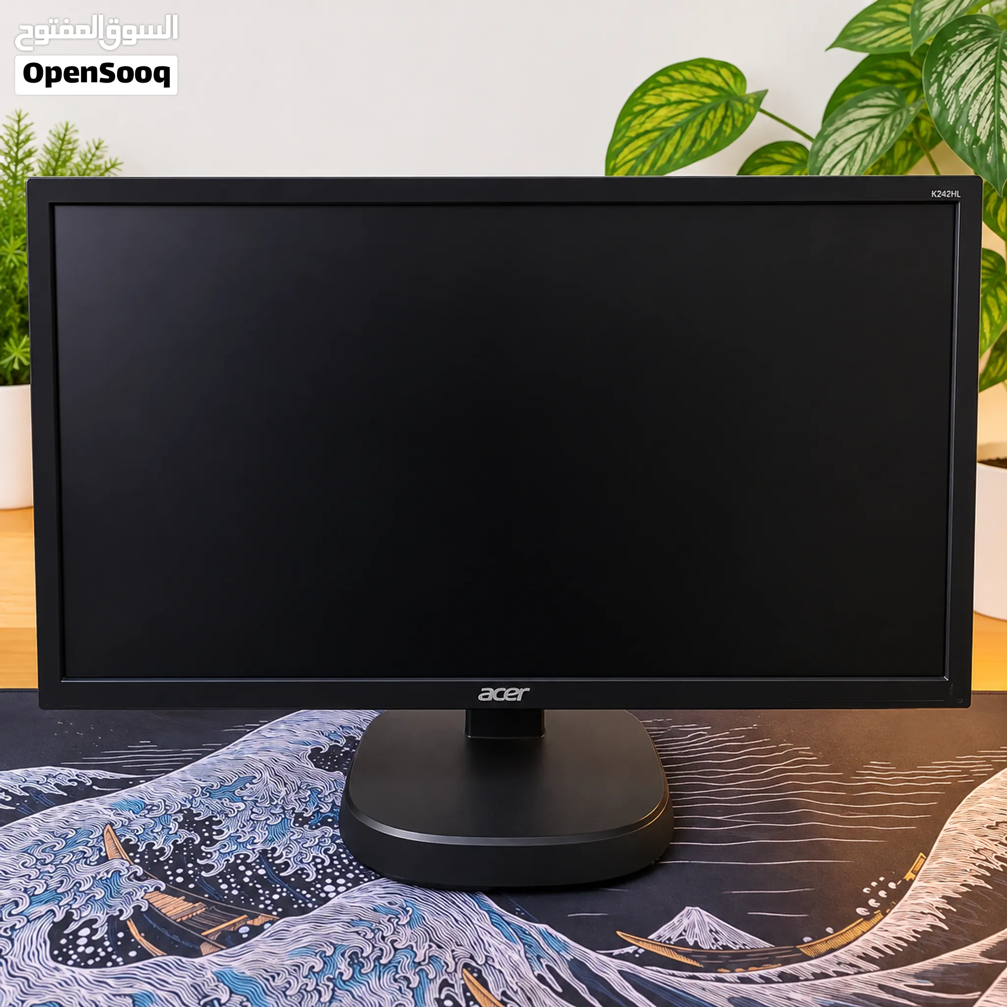 مكان (مصراتة) شاشة Acer نظيفة خالية من العيوب بالستاند