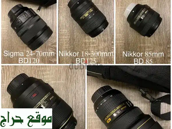 فرصة ذهبية لعشاق التصوير: عدسات Nikon & Sigma...