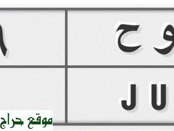 لوحة سيارة مميزة جداً: ر و ح 299 | امتلك التميز...