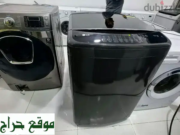 فرصة ذهبية: غسالة LG انفرتر 18 كجم (كالجديدة) للبيع - أداء لا يُضاهى وتوصيل!