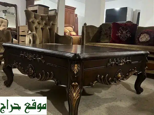 صالون جدراً الملكي الفاخر: فخامة استثنائية بحالة ممتازة (خشب ورد أصلي)