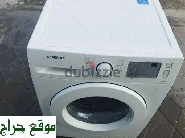 فرصة لا تعوض: غسالة سامسونج أوتوماتيك 7 كجم - حالة ممتازة وتوصيل متاح!