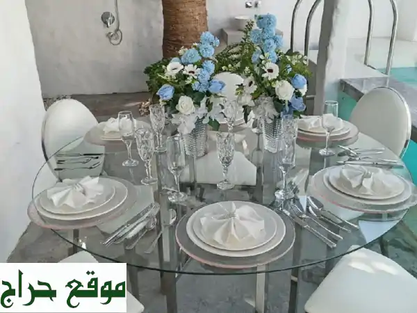 تأجير لوازم الأفراح والمناسبات كراسي وزل وسجاد...