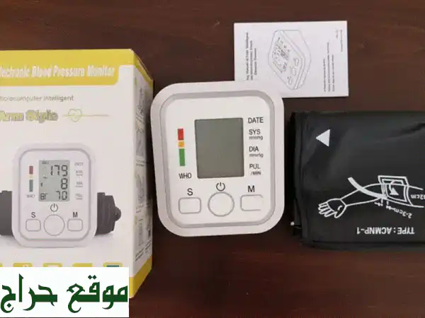 فرصة لا تُعوّض! جهاز قياس ضغط الدم جديد كليًا (هدية) -...
