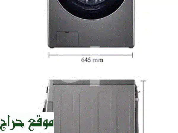 غسالة ونشافة LG ذكية 15/8 كغ AI DD™ | تجفيف بالبخار ThinQ | توصيل فوري ودفع عند الاستلام
