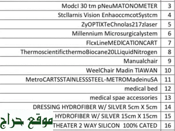 أجهزة طبية جديدة للبيع بالرياض بضمان | أسعار لا تُفوت!