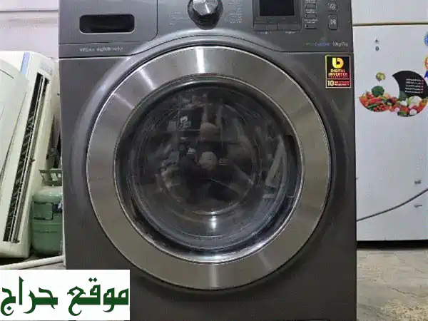 فرصة لا تعوض! غسالة سامسونج ديجيتال إنفرتر 10 كجم (بخار...