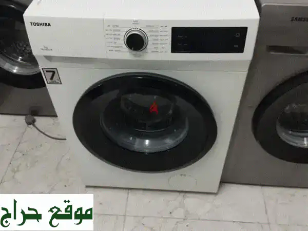 فرصة العمر! غسالة توشيبا 7 كجم - نظافة مثالية...