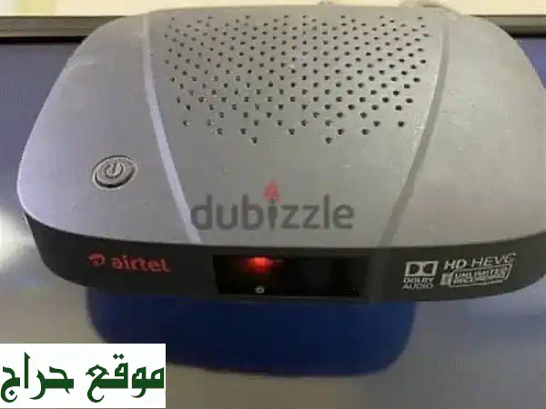 فرصة لا تفوت: ريسيفر Airtel للبيع – مع ريموت أصلي...
