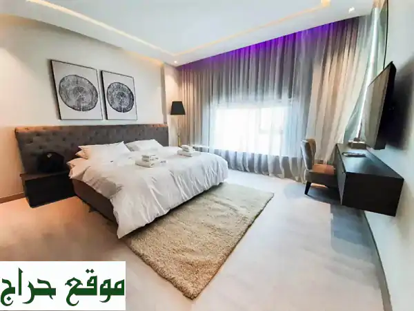 تقدم هاربور العقارية للإيجار شقة راقية مفروشة...