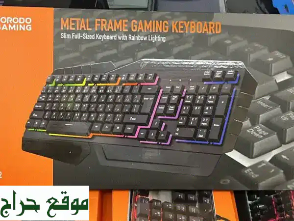 كيبورد قيمنق Porodo PDX212 بإطار معدني - أداء خرافي!...