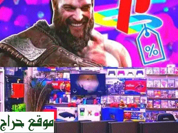 بلايستيشن 4 و 5 مستعمل بحالة الجديد مع ضمان | عروض تبدأ من 150$ + توصيل!