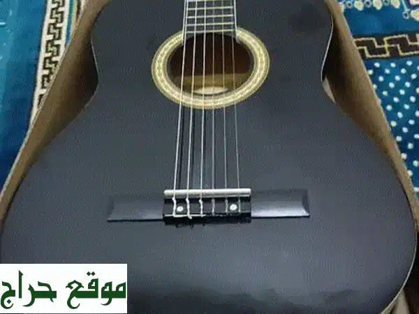 🔥 عرض عاجل! جيتار كلاسيك نايلون أسود جديد 35...